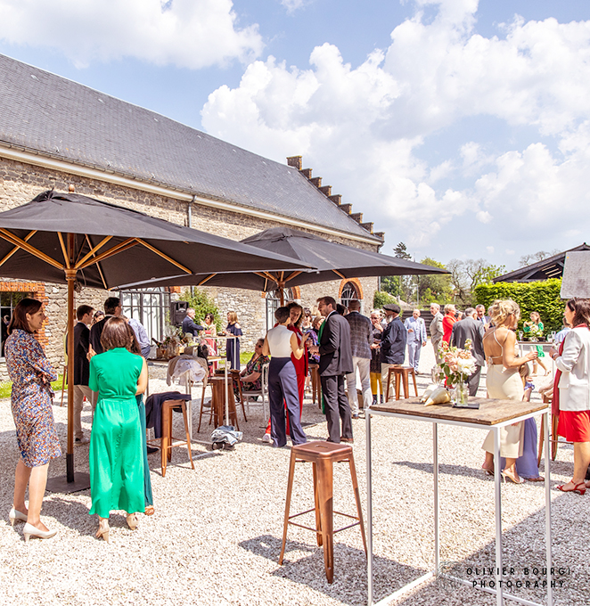 Haillebaude Ferme Mariage Cocktail Sun